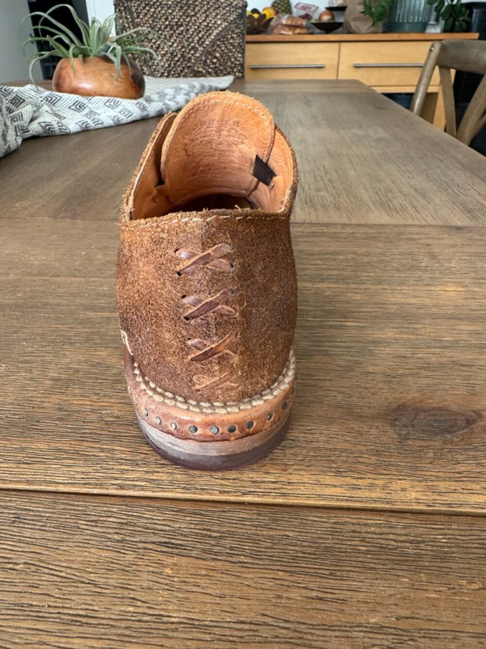 BEDSTU Rose Tan Rustic Mason Oxford Shoes.  Size 6.5 - Picture 2 of 4